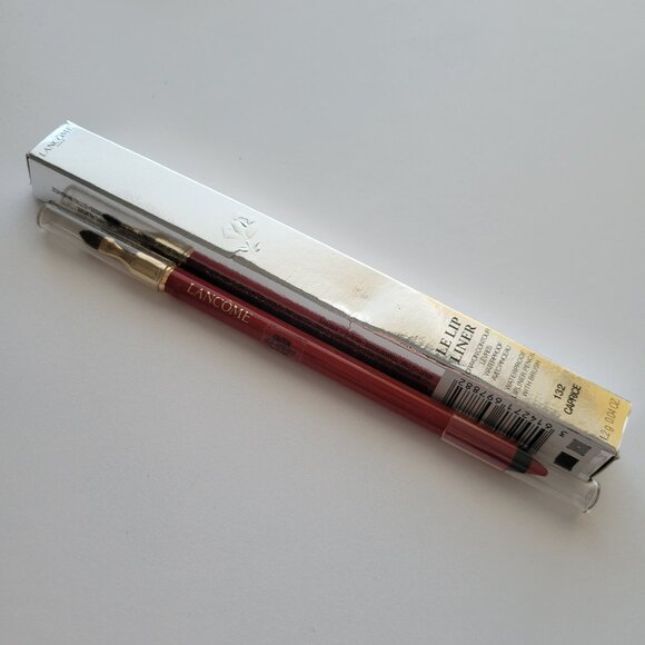Lancome Le Lip Liner Waterproof Pencil with Brush #132 CAPRICE New with Box - Picture 8 of 8